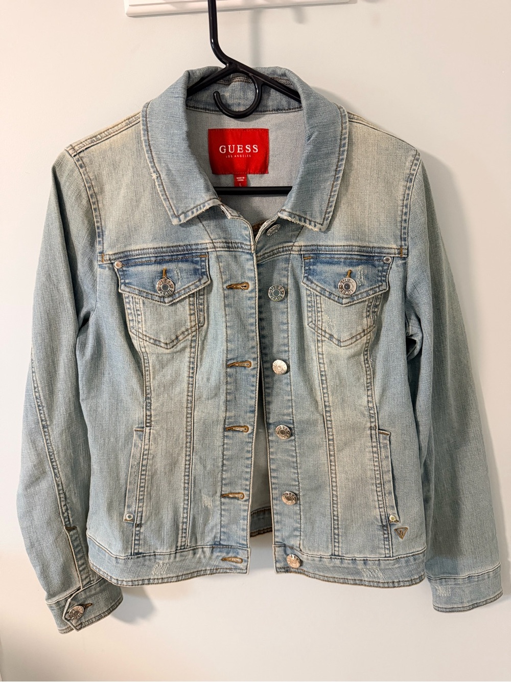 Guess Jeans Denim Jacket size Large